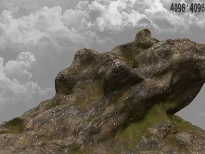 Rock Mount 3D model