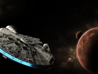 Millenium Falcon 3D model