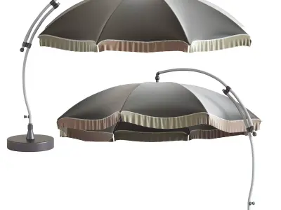 Sun Garden Umbrella 3D model