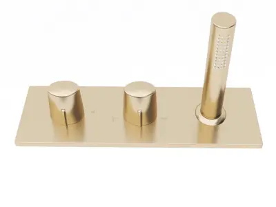 Faucets Armani Roca Set 3 3D model