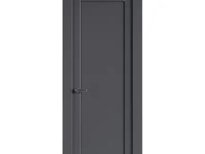 Modern entrance door 39 3D model