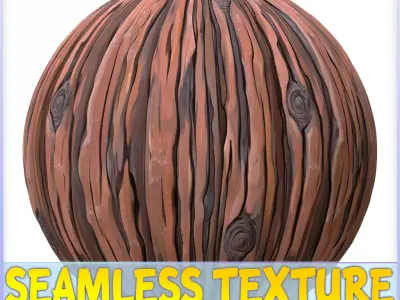 Stylized Wood Seamless Texture Texture 12