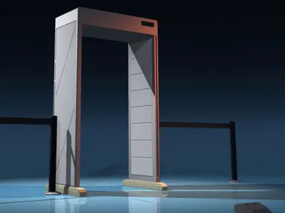 Metal detector 3D model