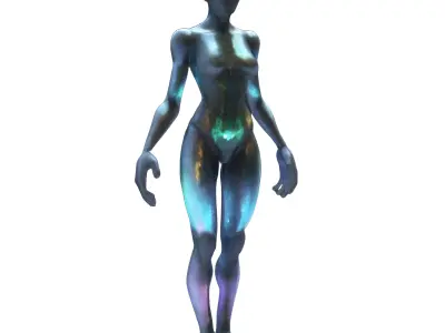 Sci-Fi Character Collection - Future Warriors and Androids 3D print model