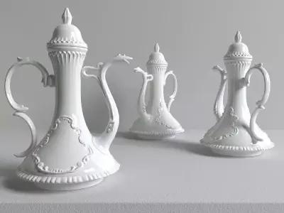 Ornament Vases 3D model