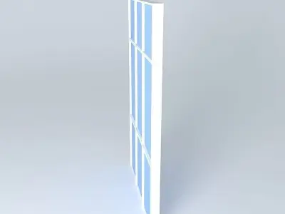 3 layer window Free 3D model
