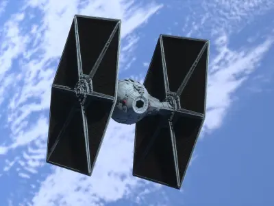 Tie Fighter - Star Wars 3D model