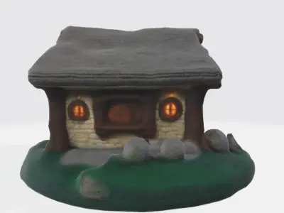 hobbit house 3D model