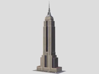 Empire State Building 3D model