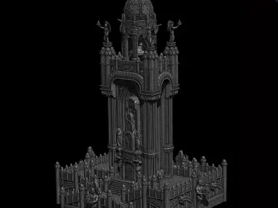 Twilight Tower 3D print model