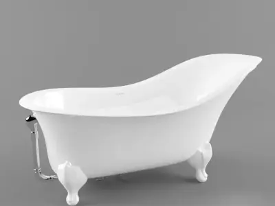 Bathtub freestanding bath tub 3D model