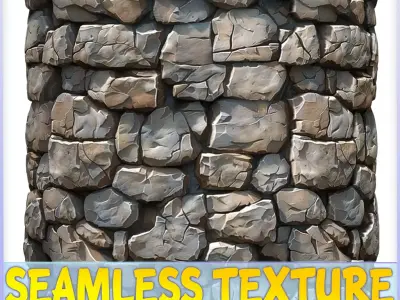 Stylized Wall Seamless Texture Texture 63