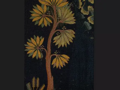 The Storm Apocalypse Tapestry  Low-poly 3D model