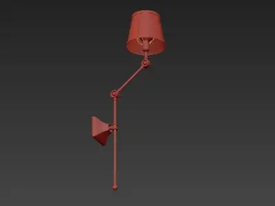Brunswick wall lamp 3D model