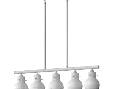 Satilla 5 Light Kitchen 3D model