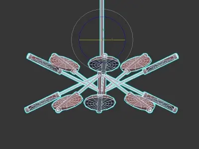 PACE Chandelier 3D model
