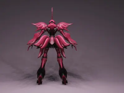Anime Character - Unique Mecha 3D model