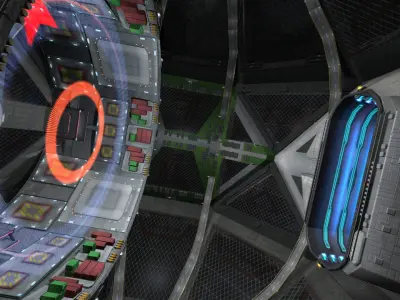 Zion Station 3D model