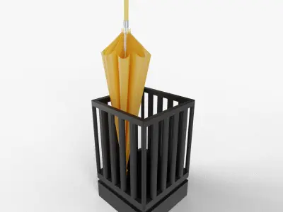 Umbrella Holders collection 3D model