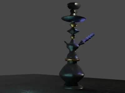 Hookah Free 3D model