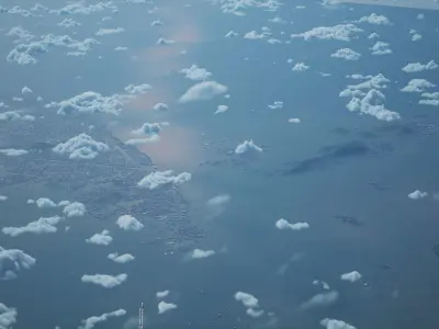 Bezwada India City Landscape 3D Model 3D model