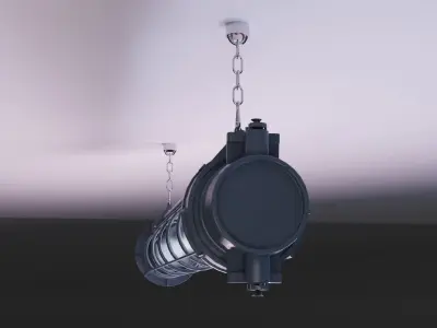 Tube Lamp 3D model