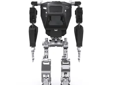 south korean bipedal robot METHOD-2 3D model