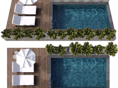 SWIMMING POOL NO 86 A 3D model