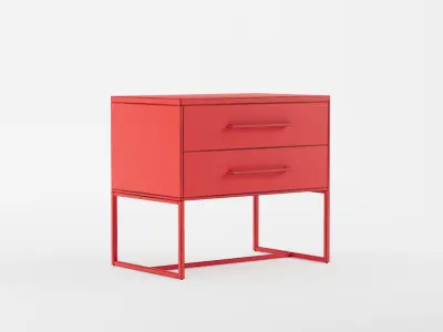 Candelario 2 - Drawer Nightstand 3D model