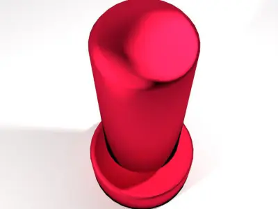 Martial-Art Training Equipment - Standing Kicking Bag 3D model