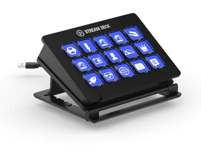 3D Elgato Stream Deck 3D model
