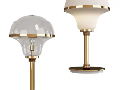 Stella Table Lamp Low-poly 3D model