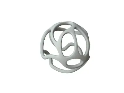 SciFi Cube Object No 29965 Low Poly Shape Texture