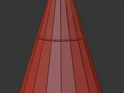MODERN CEILING LIGHT JIMMY 3L 3D model
