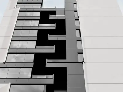 RESIDENTIAL BUILDING NO66 A 3D model