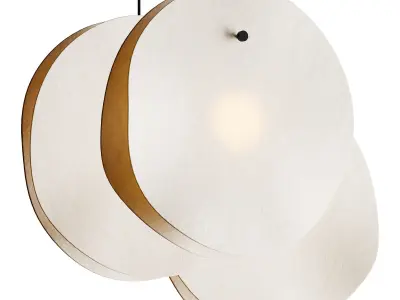Aura pendant lamp 3D model
