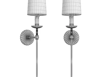 Clove Sconce Low-poly 3D model