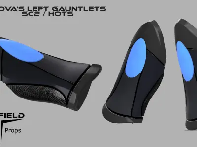 Nova arms armor part from Starcraft HOTS 3D print model