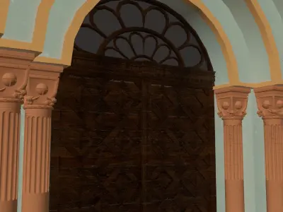 The New Evangelical Church Kezmarok Slovakia Free 3D model