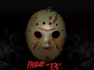 Jason mask 3D print model