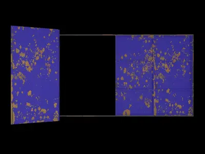 Factory Door 3D model