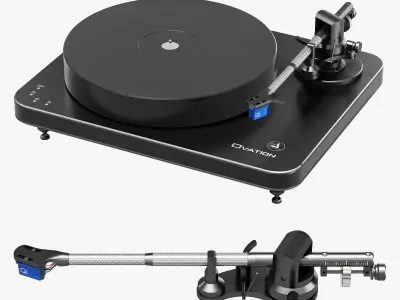 turntable 3D Model Pack