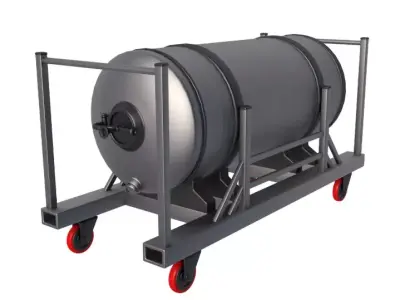 Beer Storage Tank 3D model