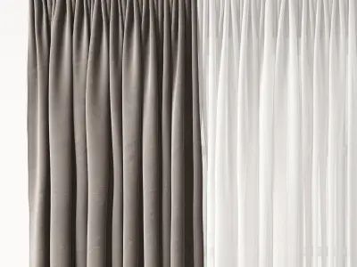 Curtain 83 3D model