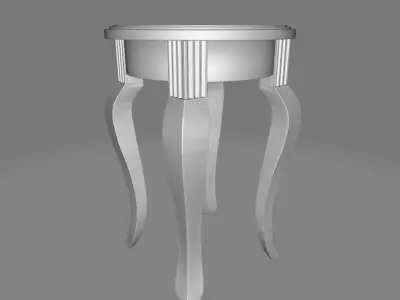 Carnegie Hill End Table 3D model