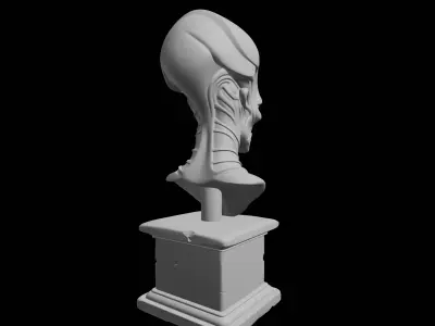 Alien Scout Helmet Recon Headgear Prop 3D print model