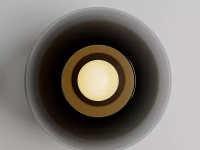 Molten Sconce  Low-poly 3D model