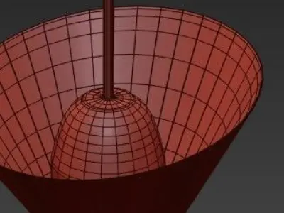 MALVASIA three glass pendant lights 3D model