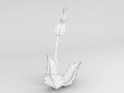plant Low-poly 3D model get