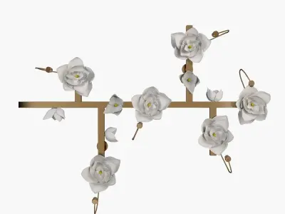 LURE CHANDELIER pelle 3D model